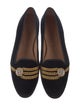 Stubbs & Wootton Velvet Embroidered Accent Loafers