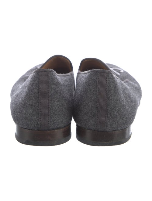 Stubbs & Wootton Felt Embroidered Accent Loafers