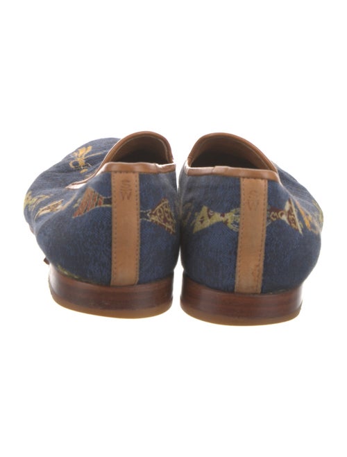 Stubbs & Wootton Printed Loafers