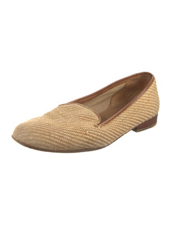 Stubbs & Wootton Raffia Flats