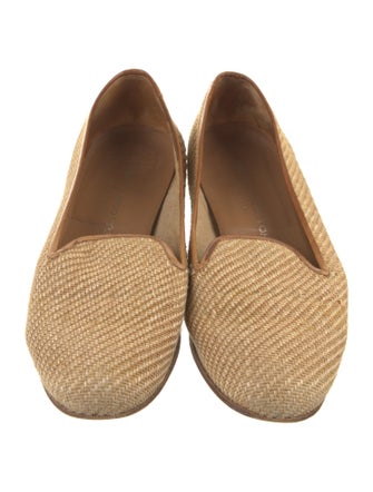 Stubbs & Wootton Raffia Flats