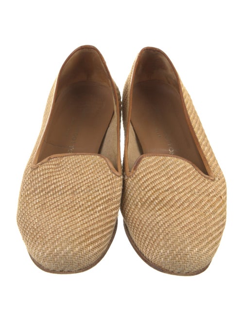 Stubbs & Wootton Raffia Flats