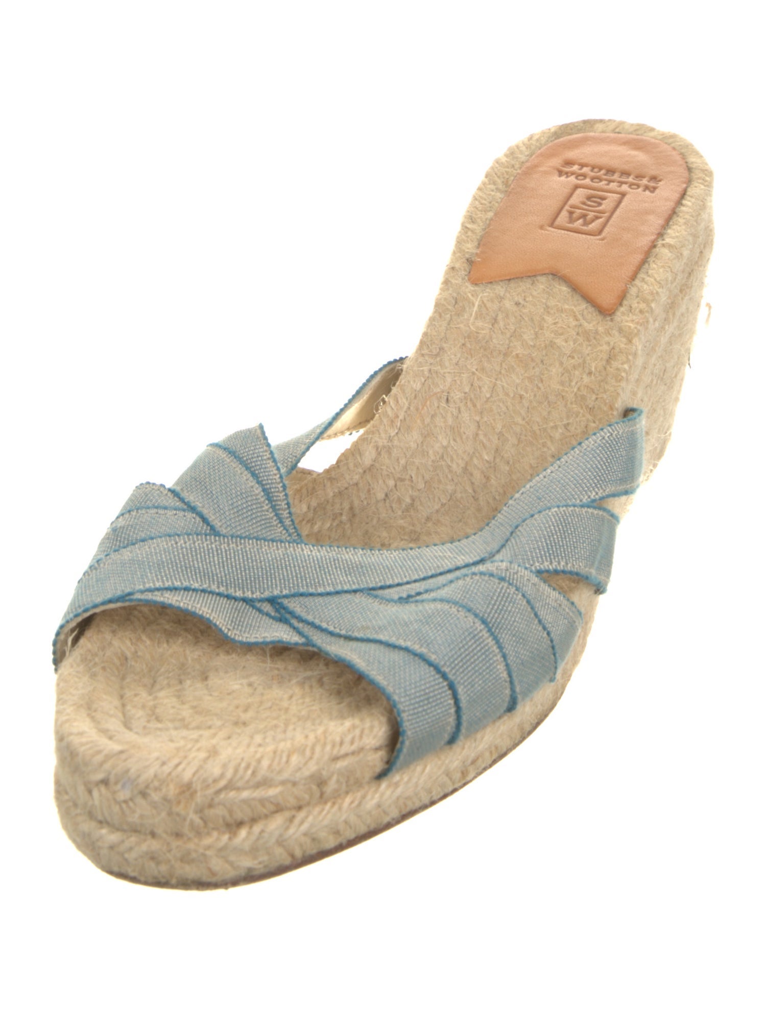 Stubbs & Wootton Colorblock Pattern Mules