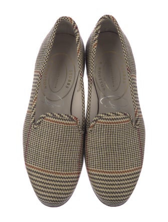 Stubbs & Wootton Tweed Printed Loafers