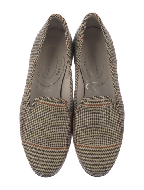 Stubbs & Wootton Tweed Printed Loafers