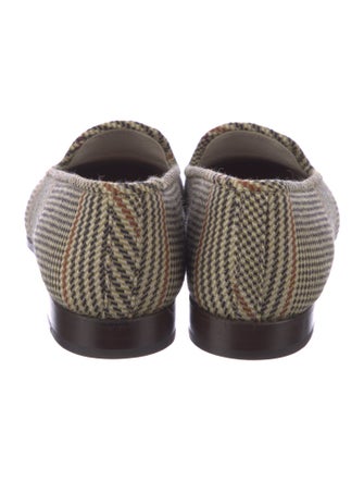 Stubbs & Wootton Tweed Printed Loafers
