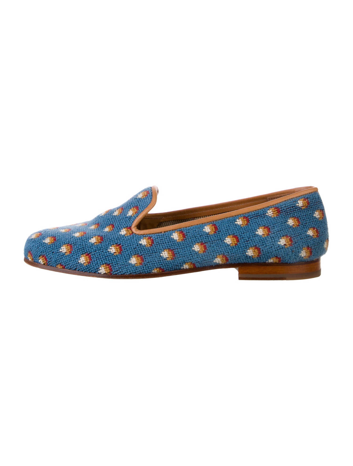 Stubbs & Wootton Patterned Loafers