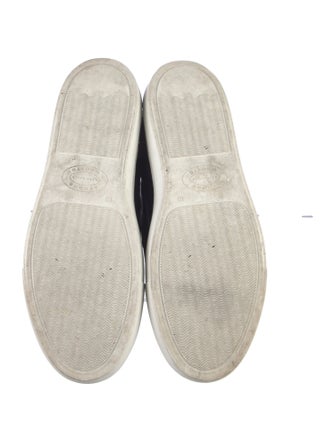 Stubbs & Wootton Velvet Embroidered Accent Boat Shoes