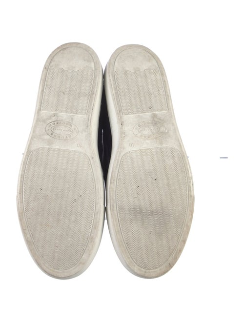 Stubbs & Wootton Velvet Embroidered Accent Boat Shoes