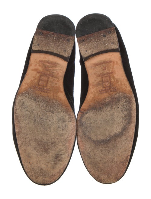 Stubbs & Wootton Velvet Embroidered Accent Loafers