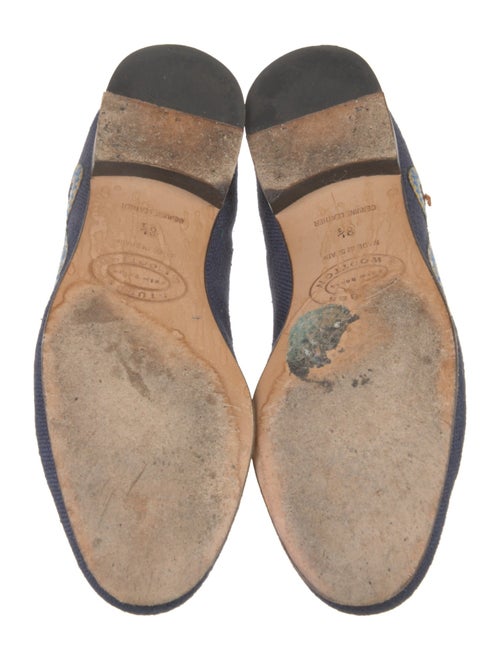 Stubbs & Wootton Canvas Printed Loafers