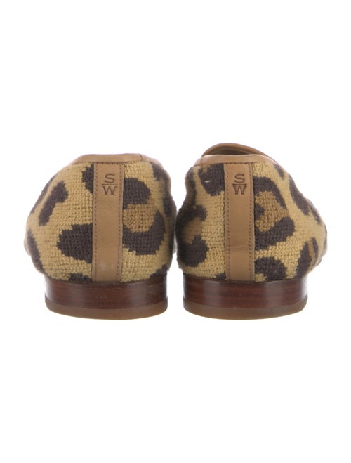 Stubbs & Wootton Animal Print Loafers