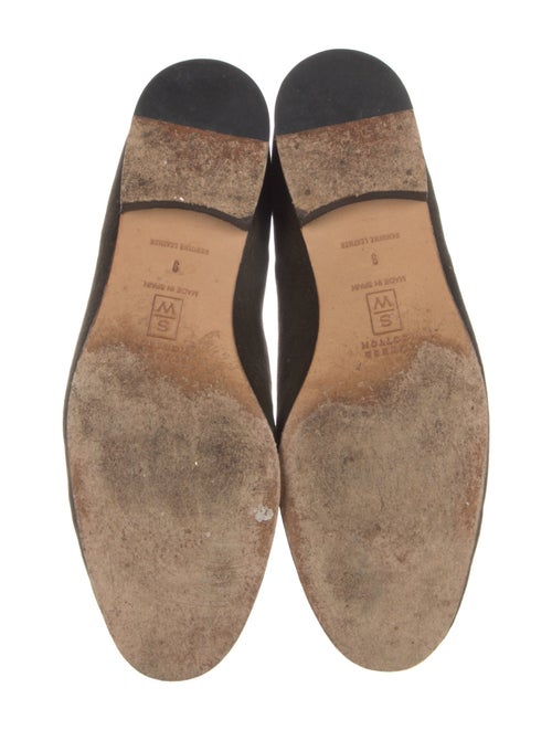 Stubbs & Wootton Velvet Embroidered Accent Loafers