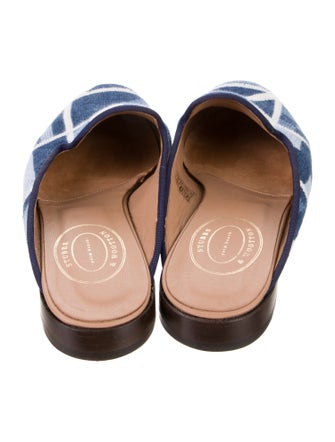 Stubbs & Wootton Patterned Mules