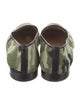 Stubbs & Wootton Camouflage Print Leather Trim Embellishment Loafers