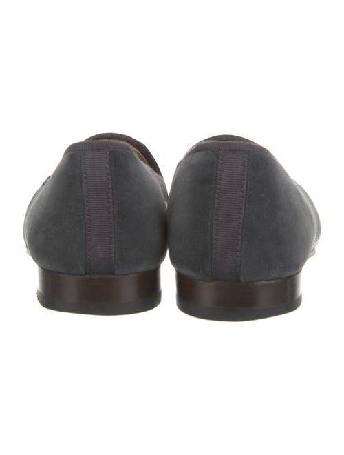 Stubbs & Wootton Velvet Patterned Loafers