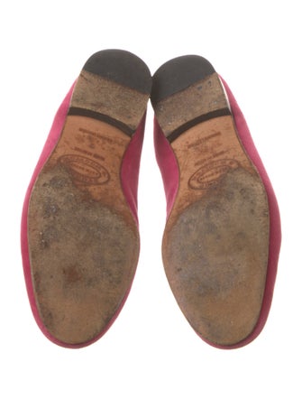 Stubbs & Wootton Velvet Embroidered Accent Loafers