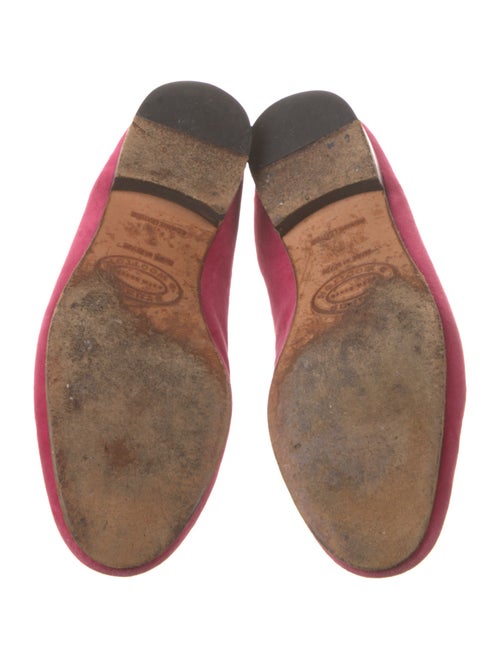 Stubbs & Wootton Velvet Embroidered Accent Loafers