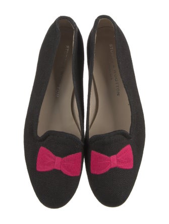 Stubbs & Wootton Canvas Colorblock Pattern Loafers