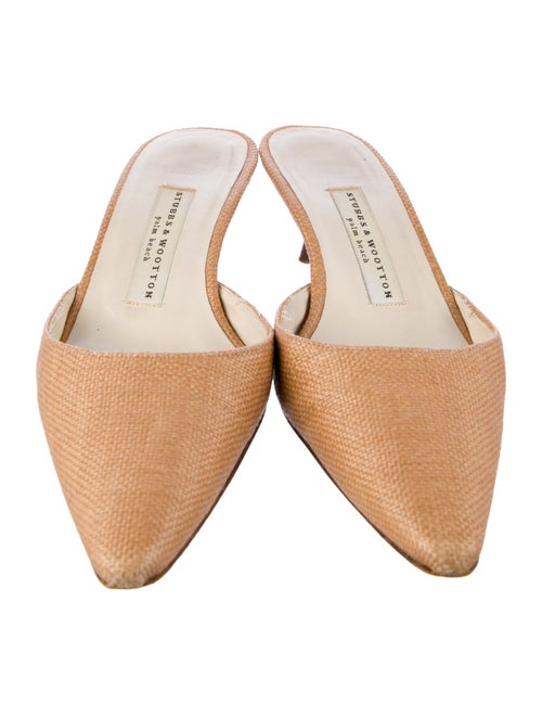 Stubbs & Wootton Animal Print Mules