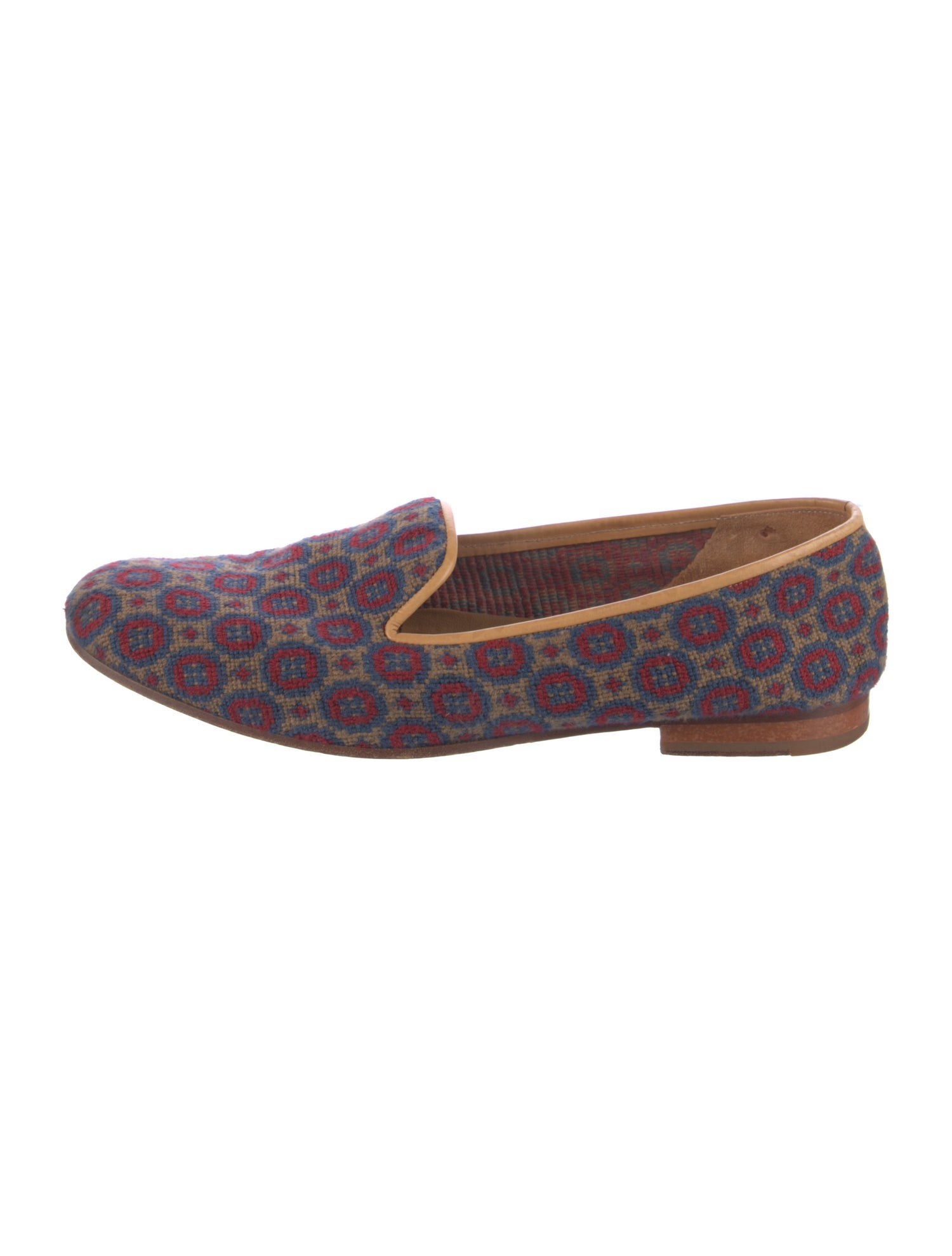 Stubbs & Wootton Printed Loafers