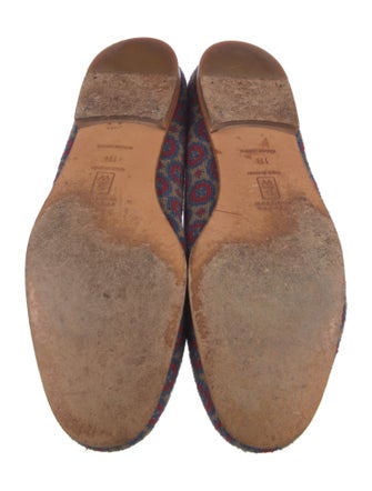Stubbs & Wootton Printed Loafers