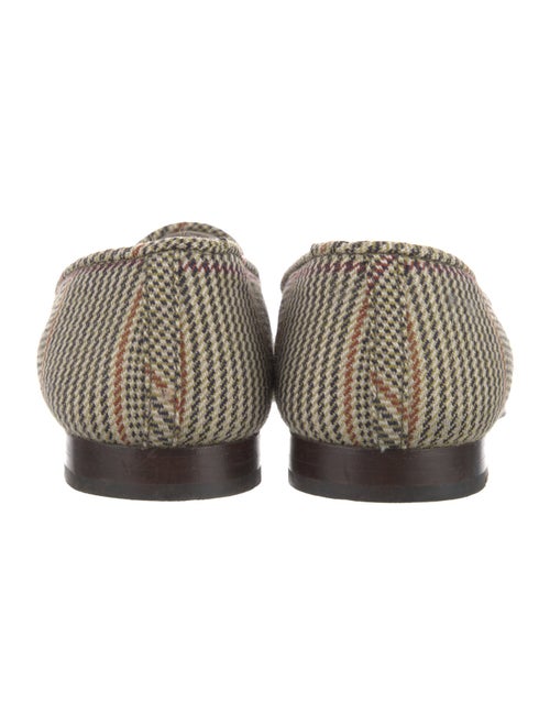 Stubbs & Wootton Canvas Striped Loafers