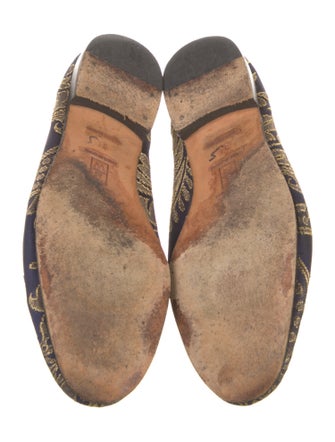 Stubbs & Wootton Printed Loafers