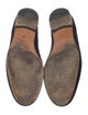 Stubbs & Wootton Velvet Patterned Loafers