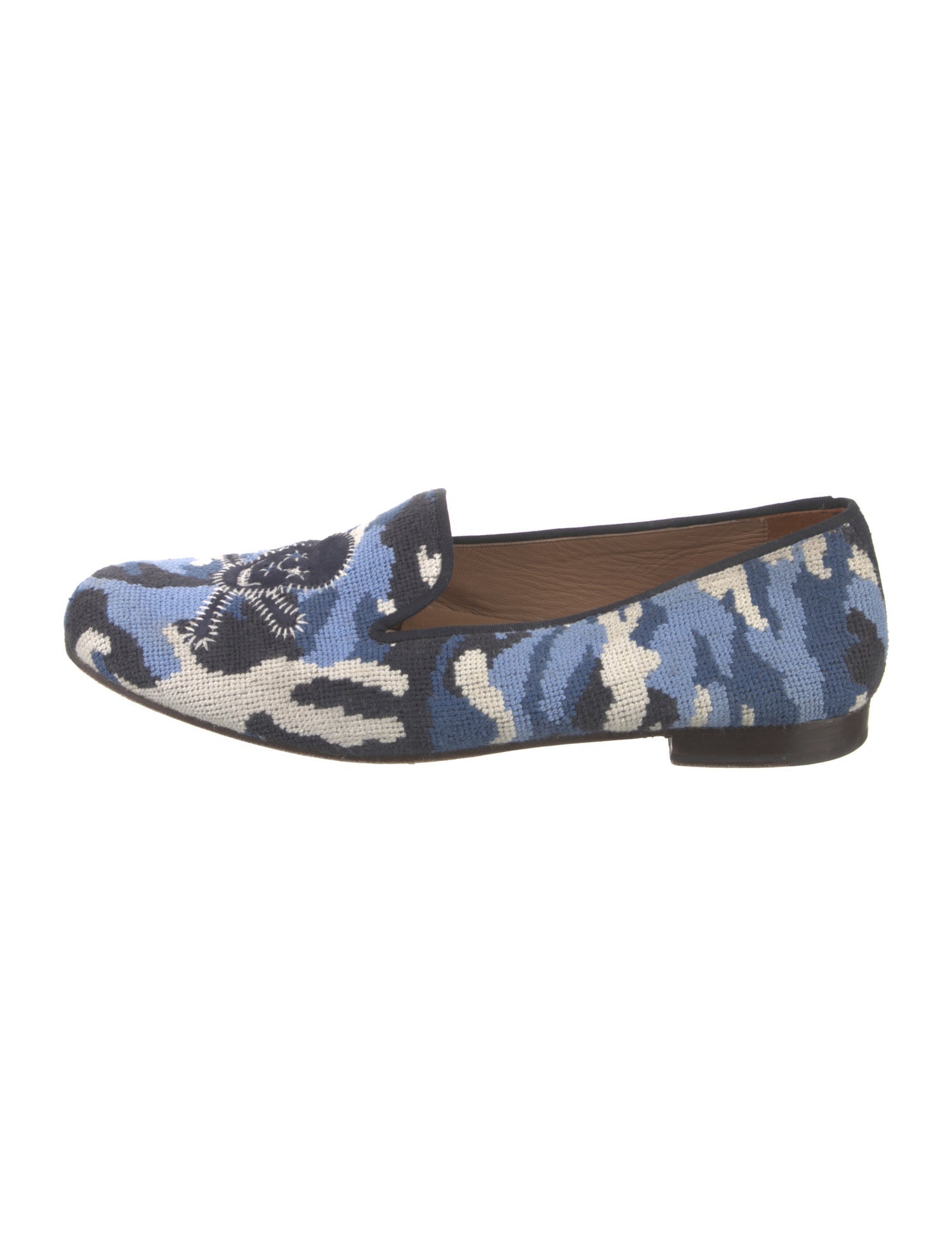 Stubbs & Wootton Printed Loafers
