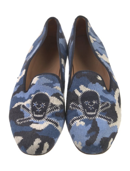 Stubbs & Wootton Printed Loafers
