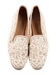 Stubbs & Wootton Canvas Animal Print Loafers