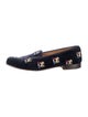 Stubbs & Wootton Suede Printed Loafers