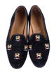 Stubbs & Wootton Suede Printed Loafers