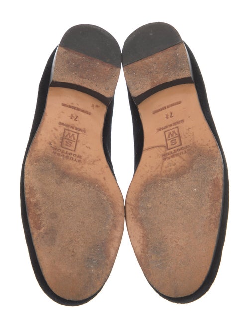 Stubbs & Wootton Velvet Printed Loafers
