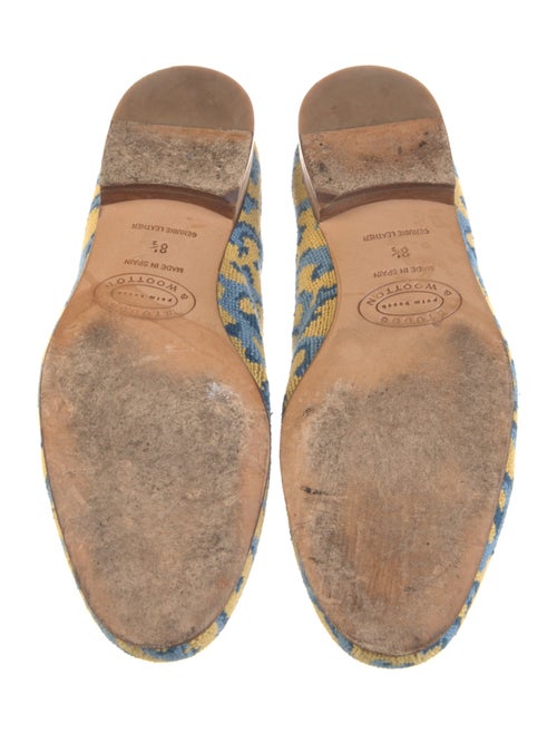 Stubbs & Wootton Canvas Printed Loafers