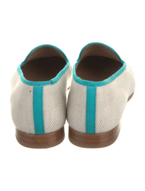 Stubbs & Wootton Canvas Colorblock Pattern Loafers
