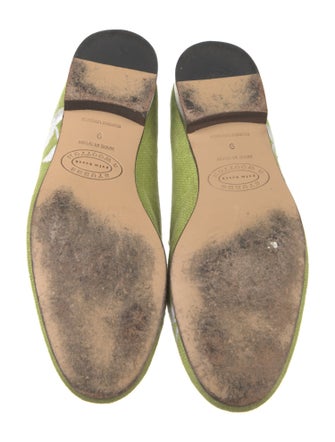 Stubbs & Wootton Floral Print Loafers