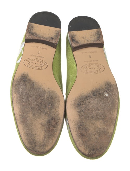 Stubbs & Wootton Floral Print Loafers