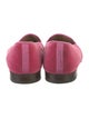 Stubbs & Wootton Velvet Embroidered Accent Loafers