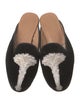 Stubbs & Wootton Velvet Embroidered Accent Mules
