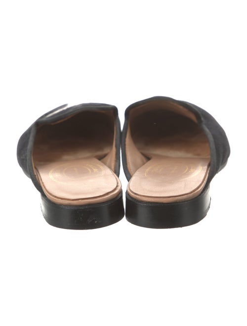 Stubbs & Wootton Velvet Embroidered Accent Mules