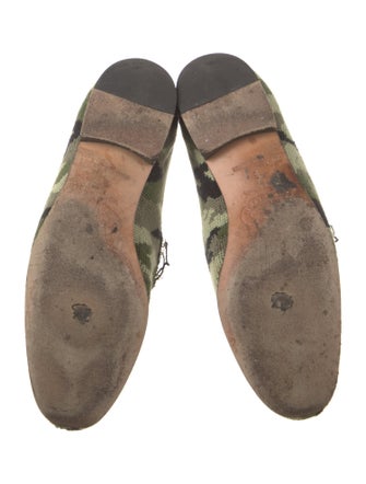 Stubbs & Wootton Camouflage Print Loafers