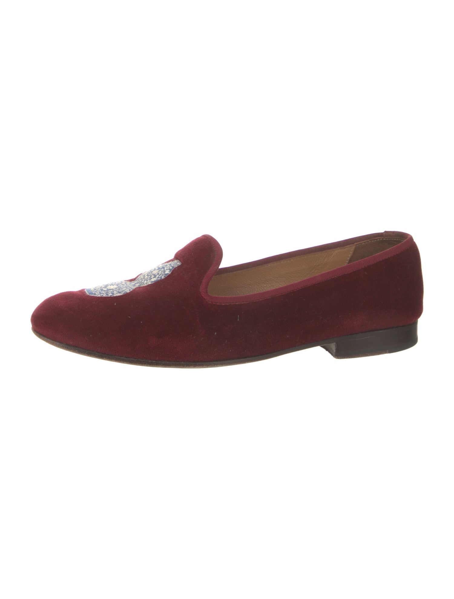 Stubbs & Wootton Velvet Loafers