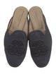 Stubbs & Wootton Embroidered Accent Mules