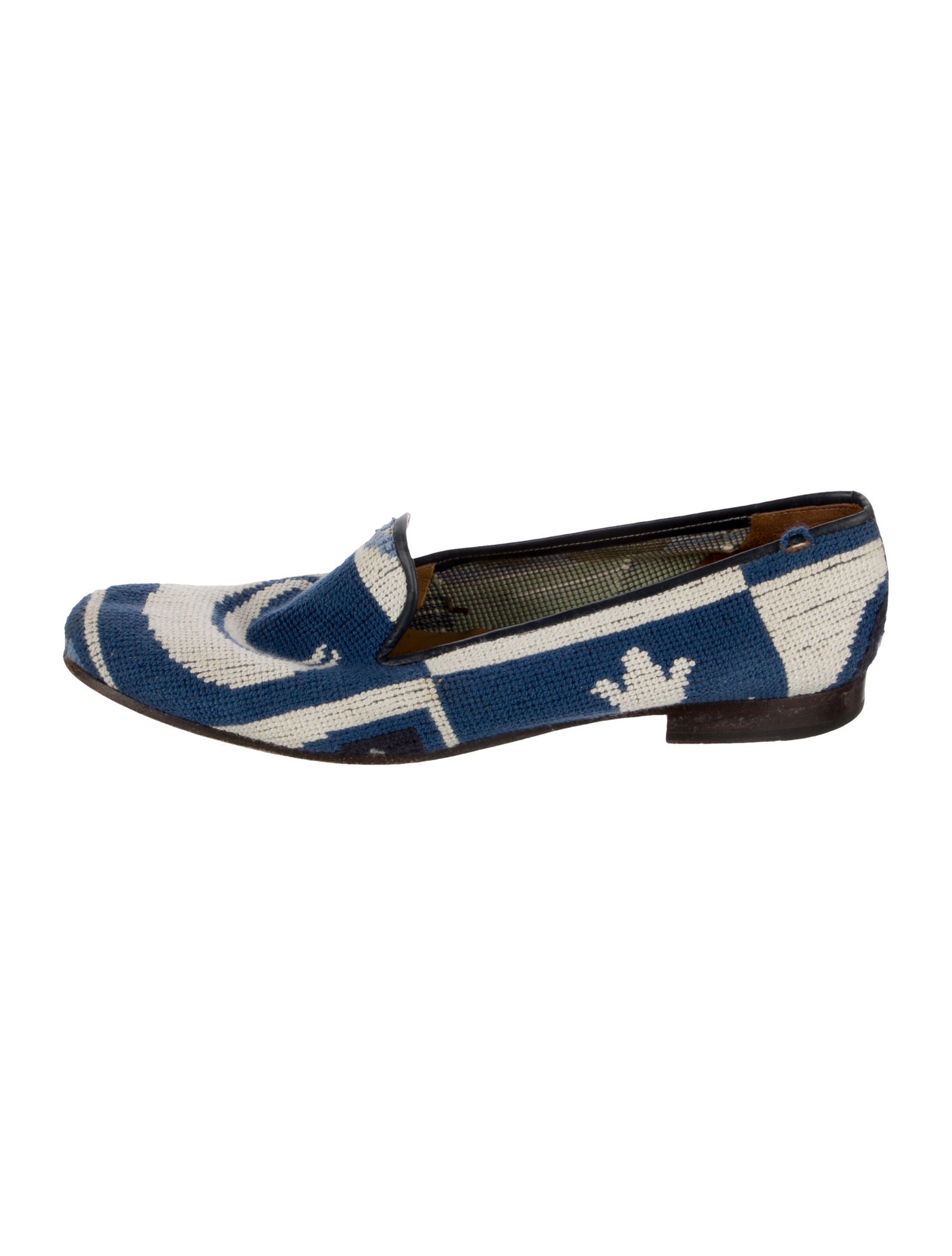 Stubbs & Wootton Printed Loafers