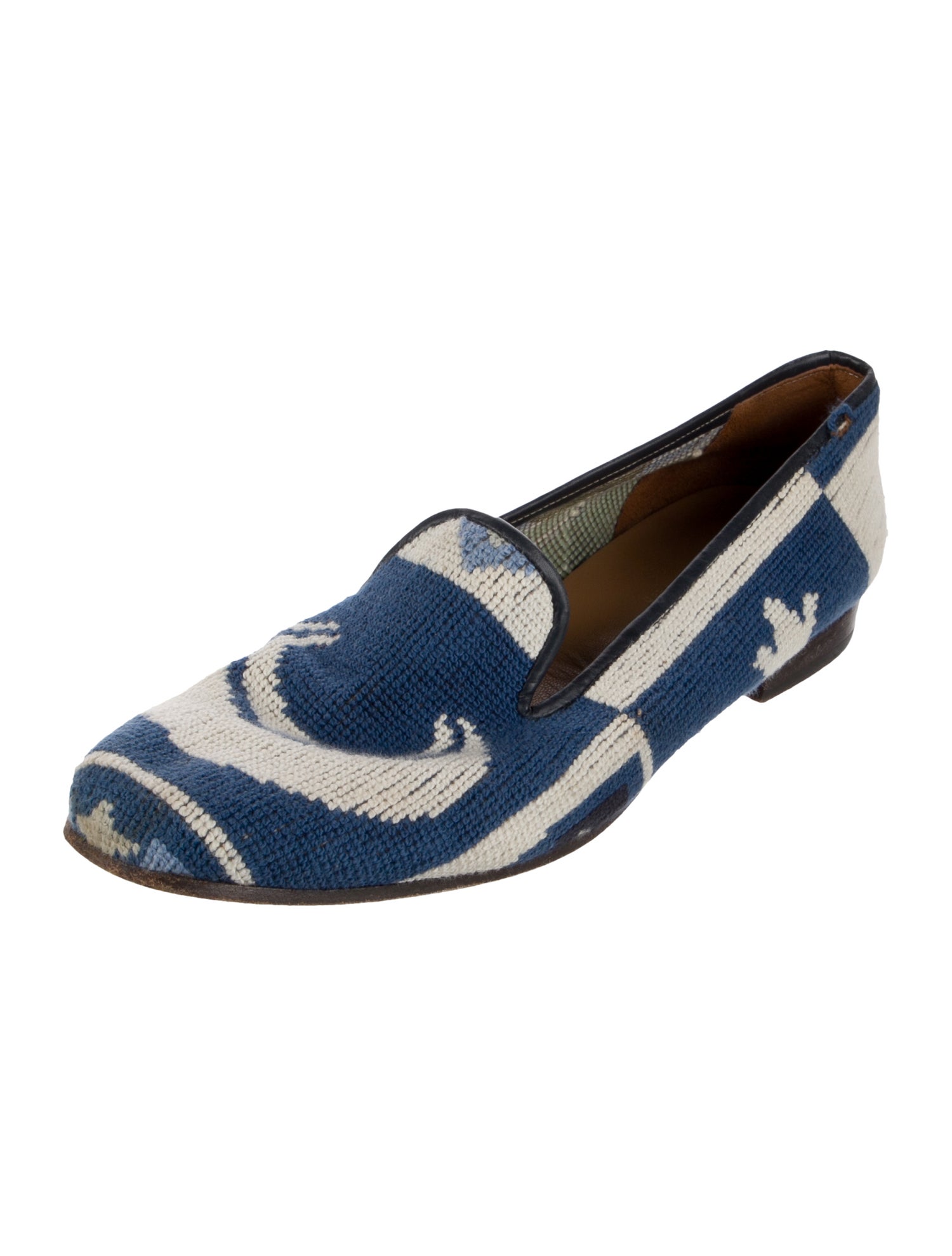 Stubbs & Wootton Printed Loafers