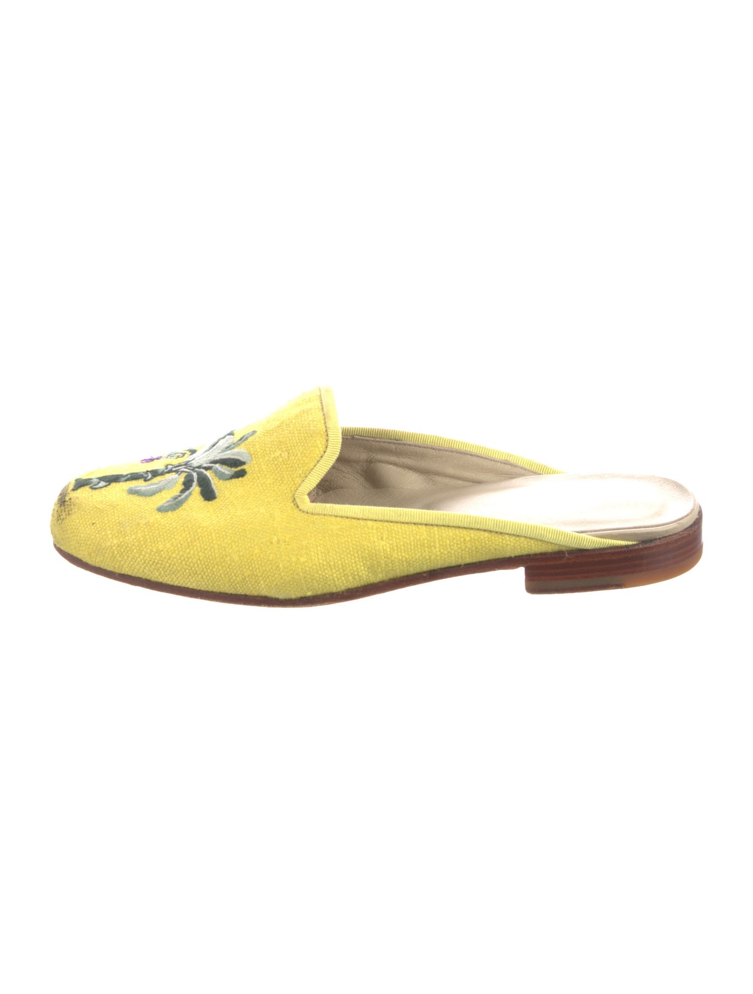 Stubbs & Wootton Canvas Mules