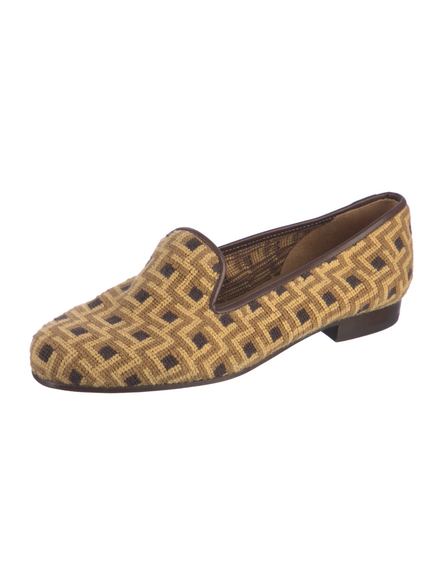 Stubbs & Wootton Printed Loafers