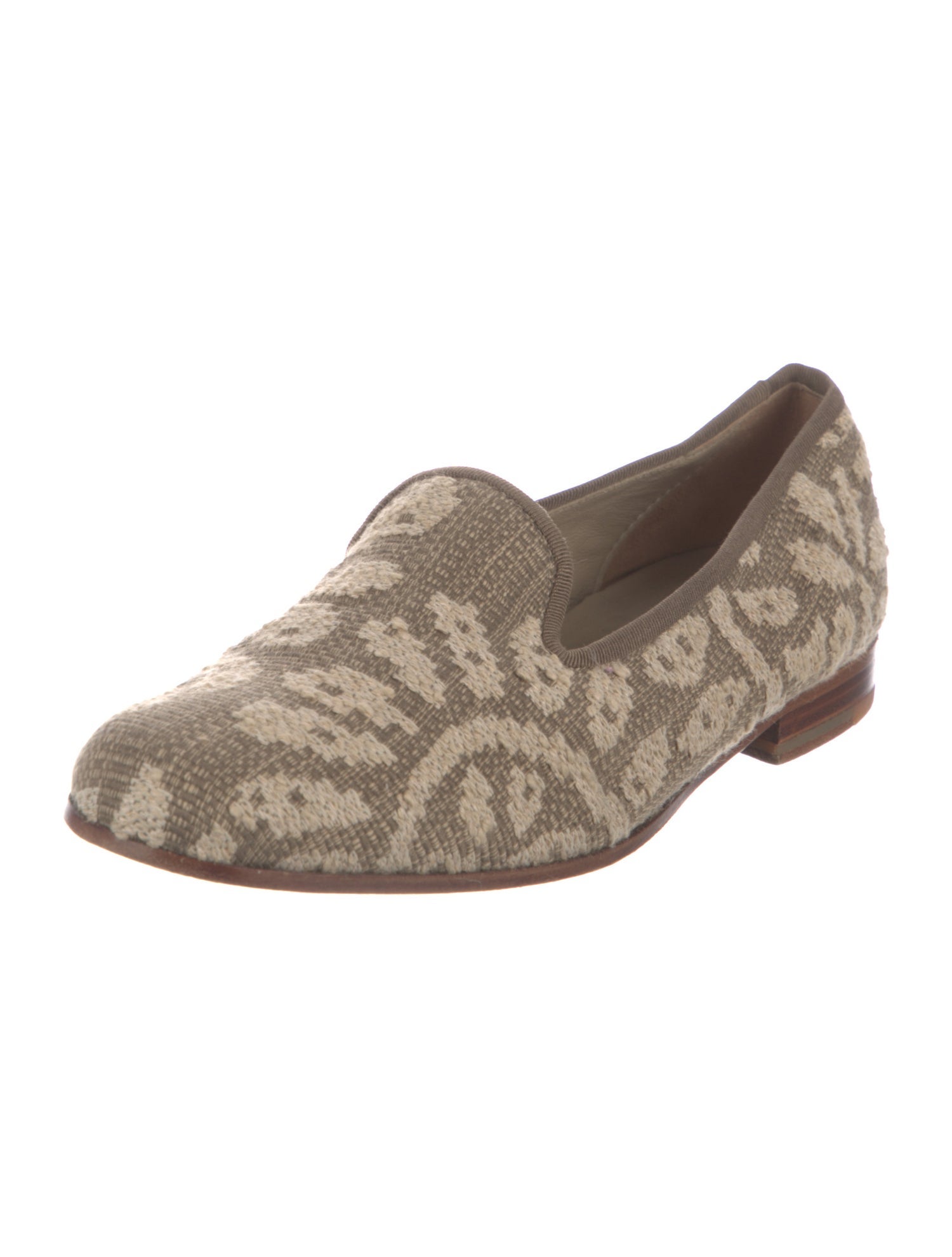 Stubbs & Wootton Printed Loafers